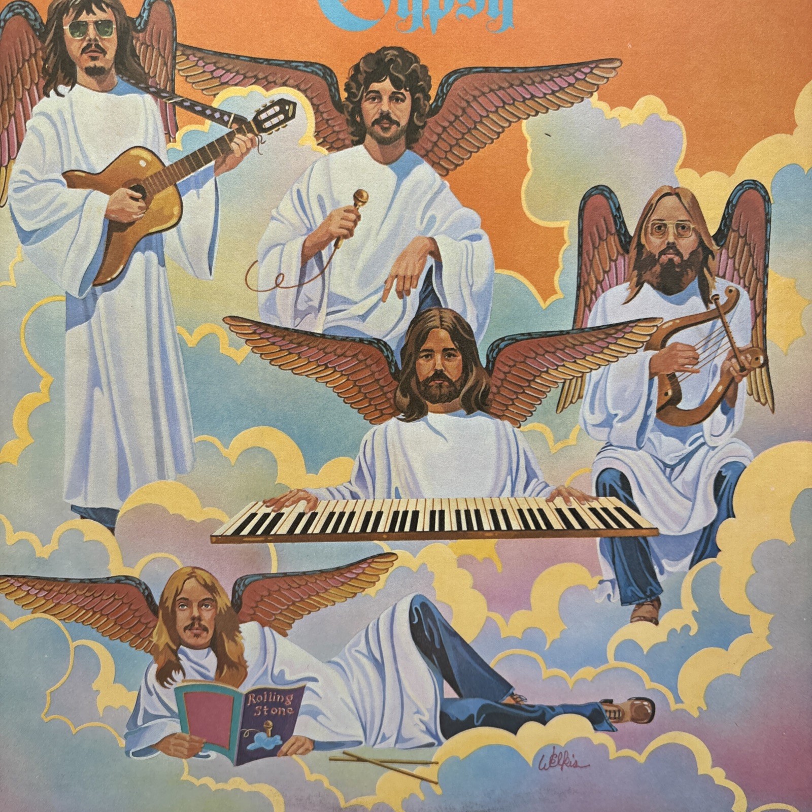 Gypsy – Unlock The Gates LP 1973 VG+/VG+ Indianapolis Press RCA APL1-0093 Rock
