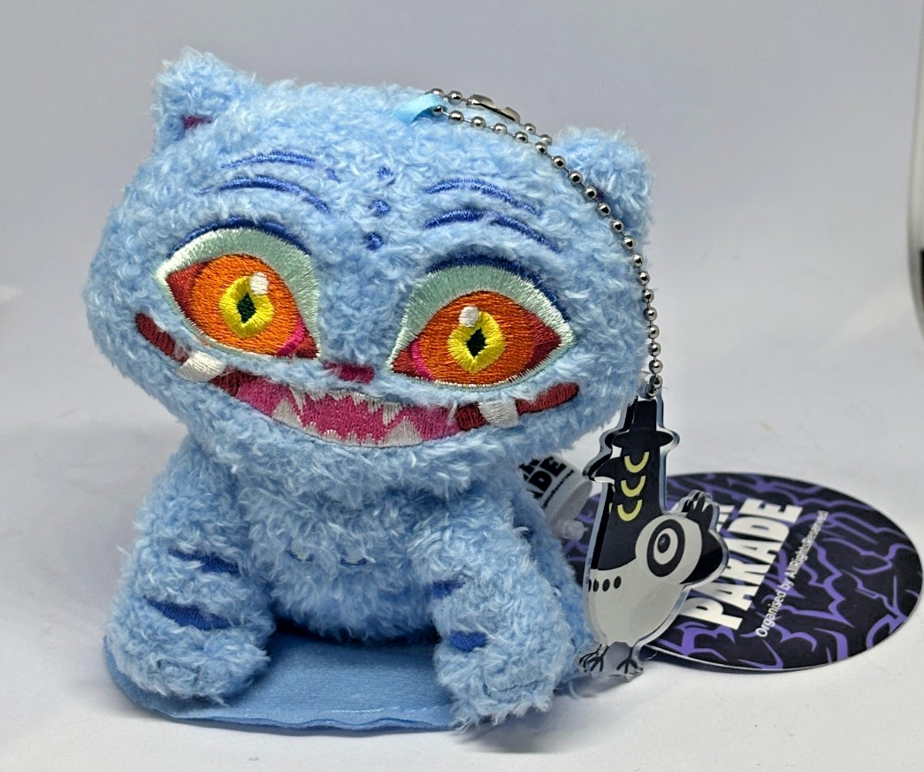 K-Pop Demon Hunters Derpy Tiger 4,5 pollici peluche bambola portachiavi Water Parade Hong Kong