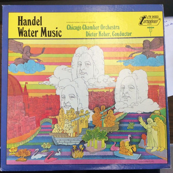 Georg Friedrich Händel, Chicago Chamber Orchestra, Dieter Kober, Water Music, (