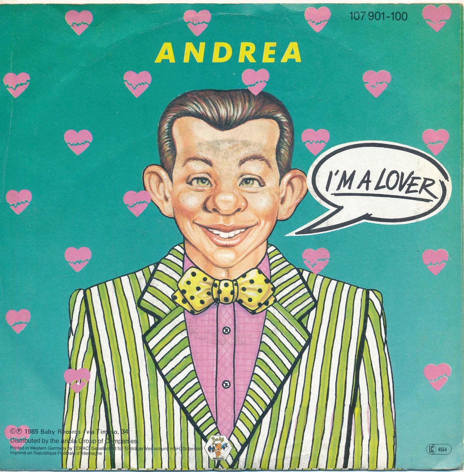 I'm A Lover - Andrea - Single 7" Vinyl 181/04