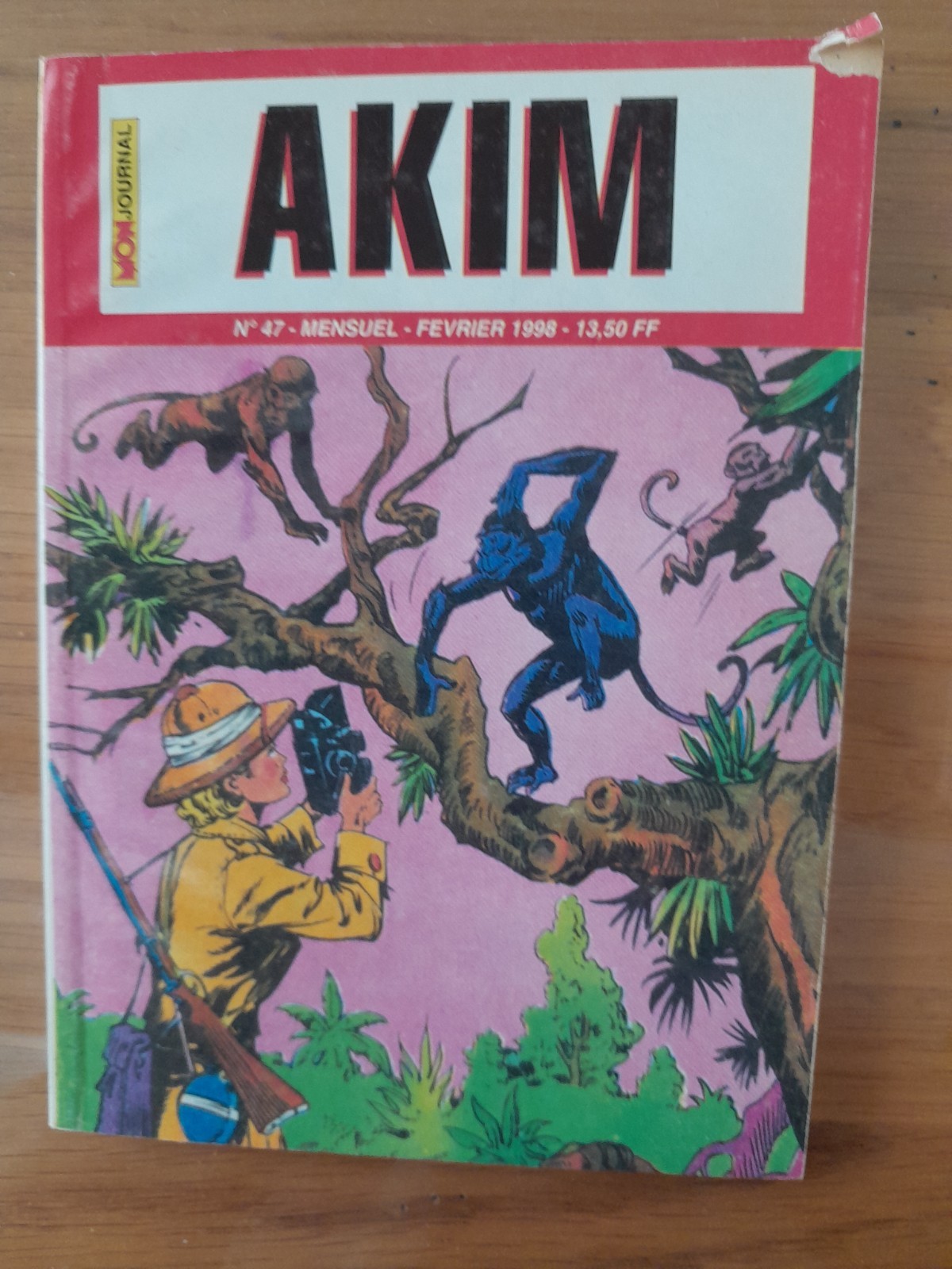 AKIM  SERIE  2     N°47     MON JOURNAL    1998     BE