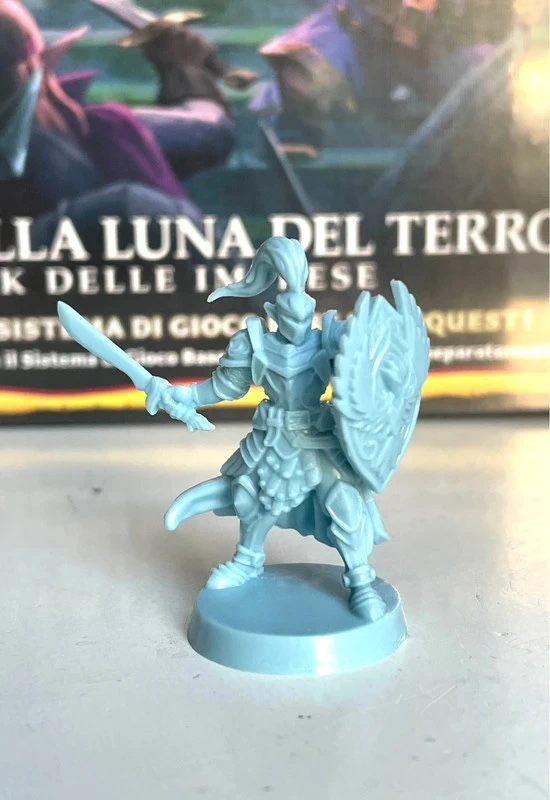 Guardia mago terrore ascesa della luna terrore HeroQuest gioco da tavolo hasbro board game