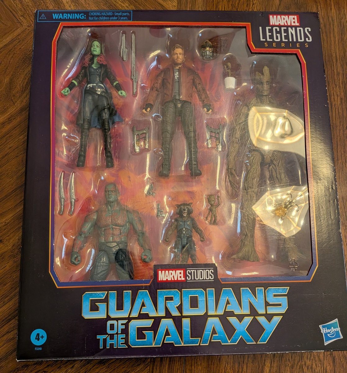 Guardiani della Galassia - Marvel Legends Action Figure Confezione da 5 (F3240) Nuovo con scatola
