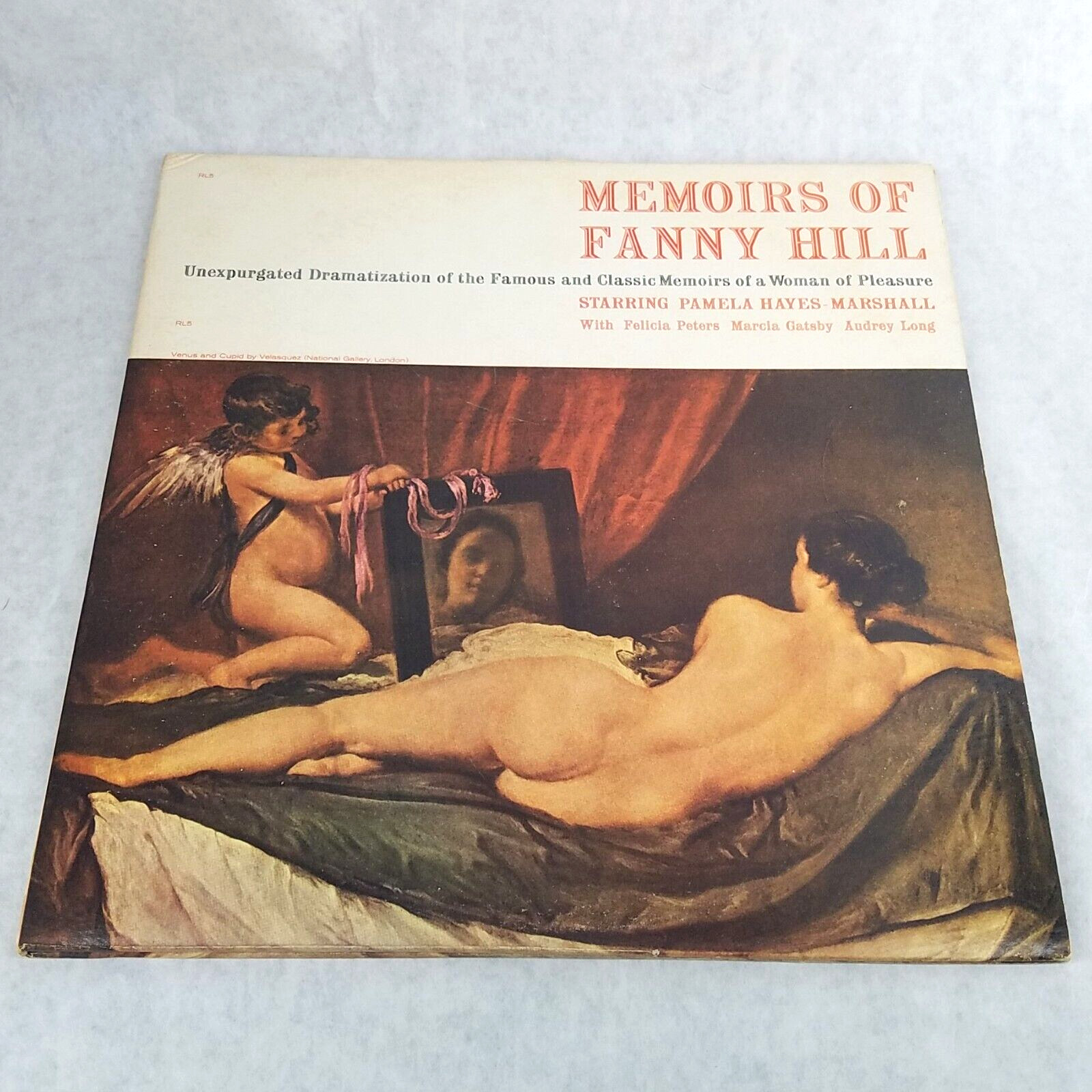 Memoirs Of Fanny Hill - Recorded Literature Vinyl Record Double (2) LP Set