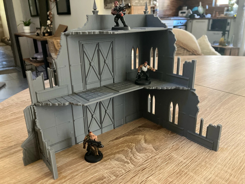Ruines décor w40k