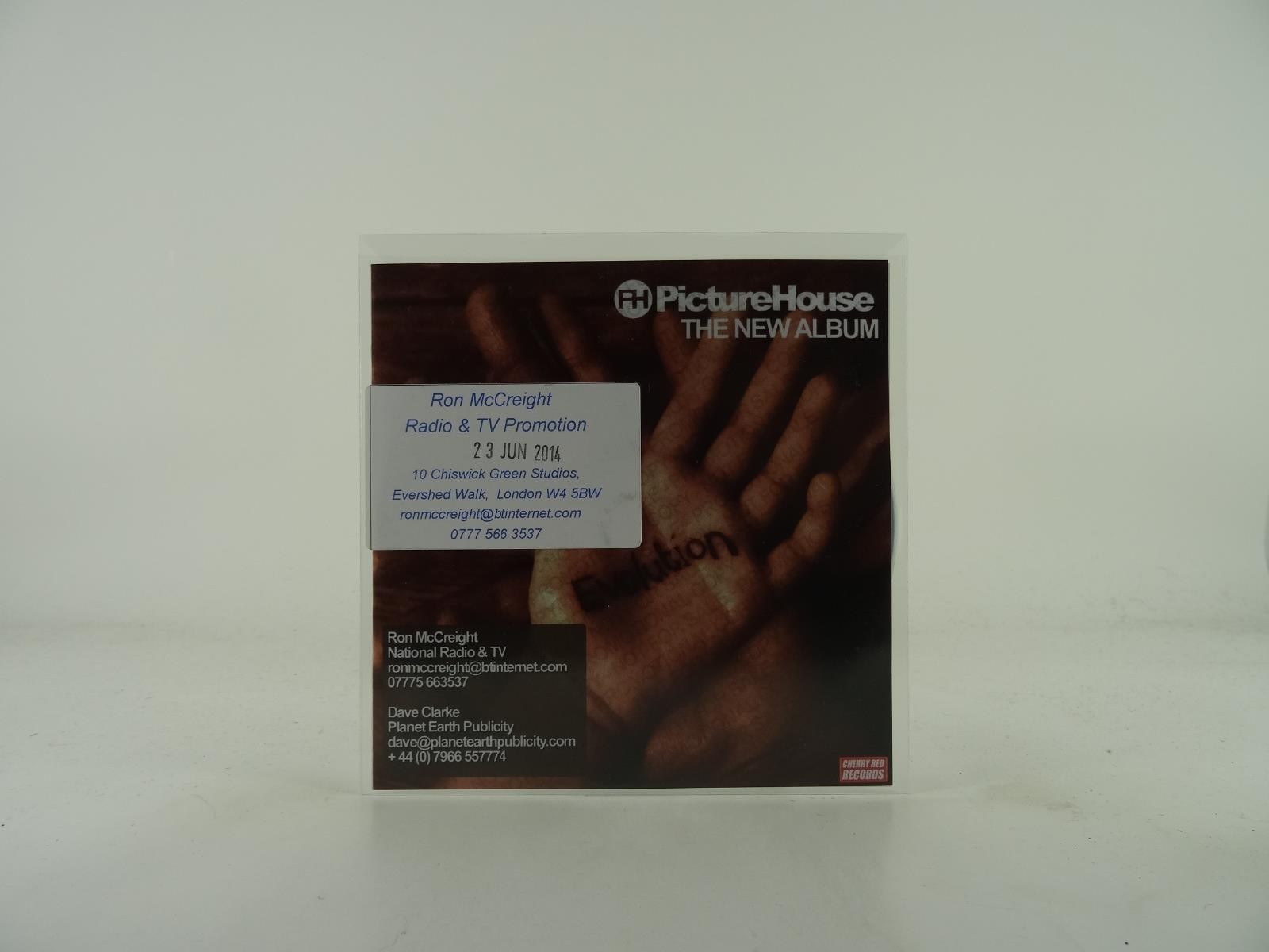 PICTUREHOUSE EVOLUTION (104) 16 Track Promo CD Album plus Picture Sleeve CHERRY 