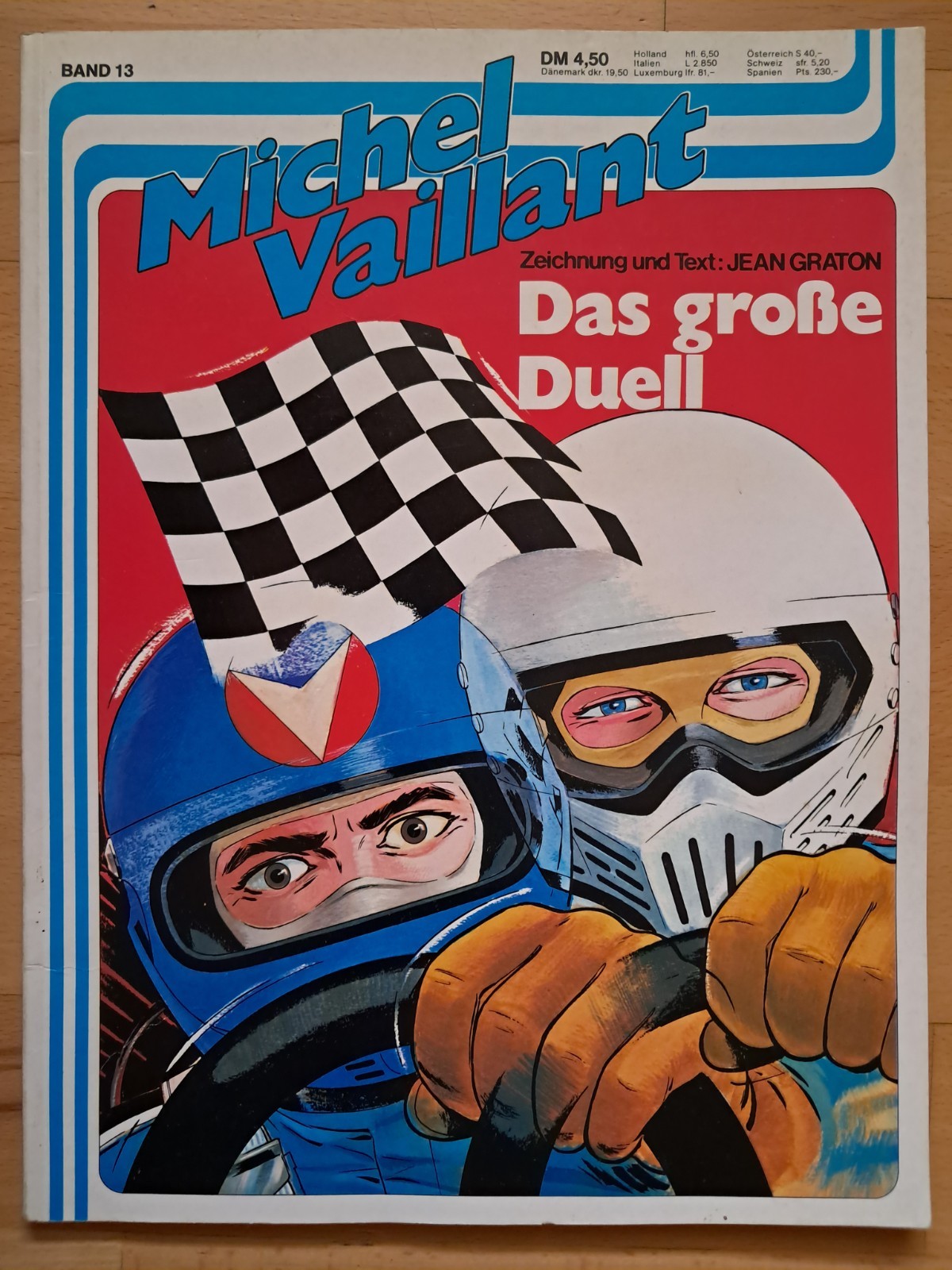 Michel Vaillant n.13 del 1981 - Album fumetti corallo TOP Z1 Jean Graton