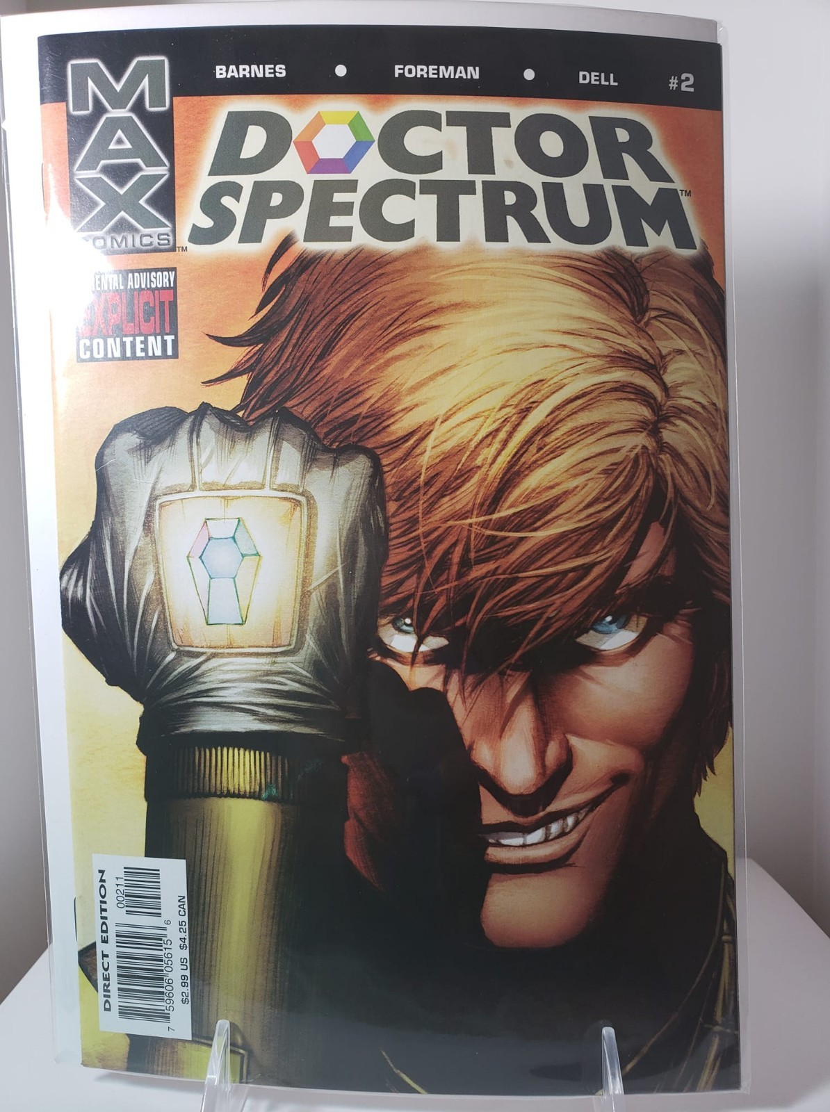 25618: MAX COMICS DOCTOR SPECTRUM #2 grado VF