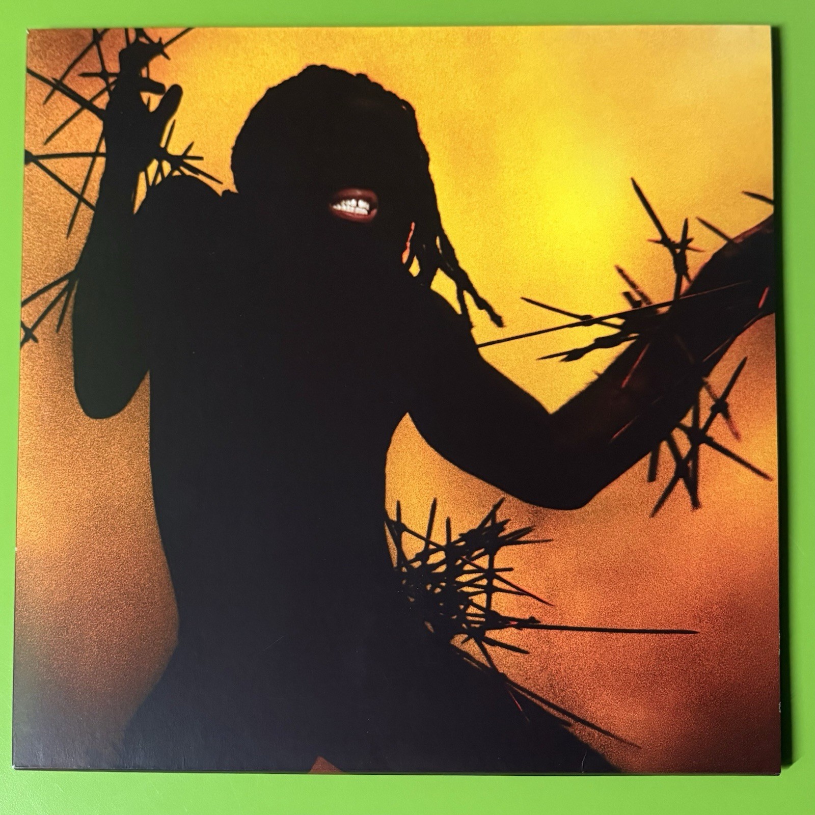 Young Fathers – Heavy Heavy LP Orange Vinyl Hip Hop Ninja Tune 2023 UK Limited x