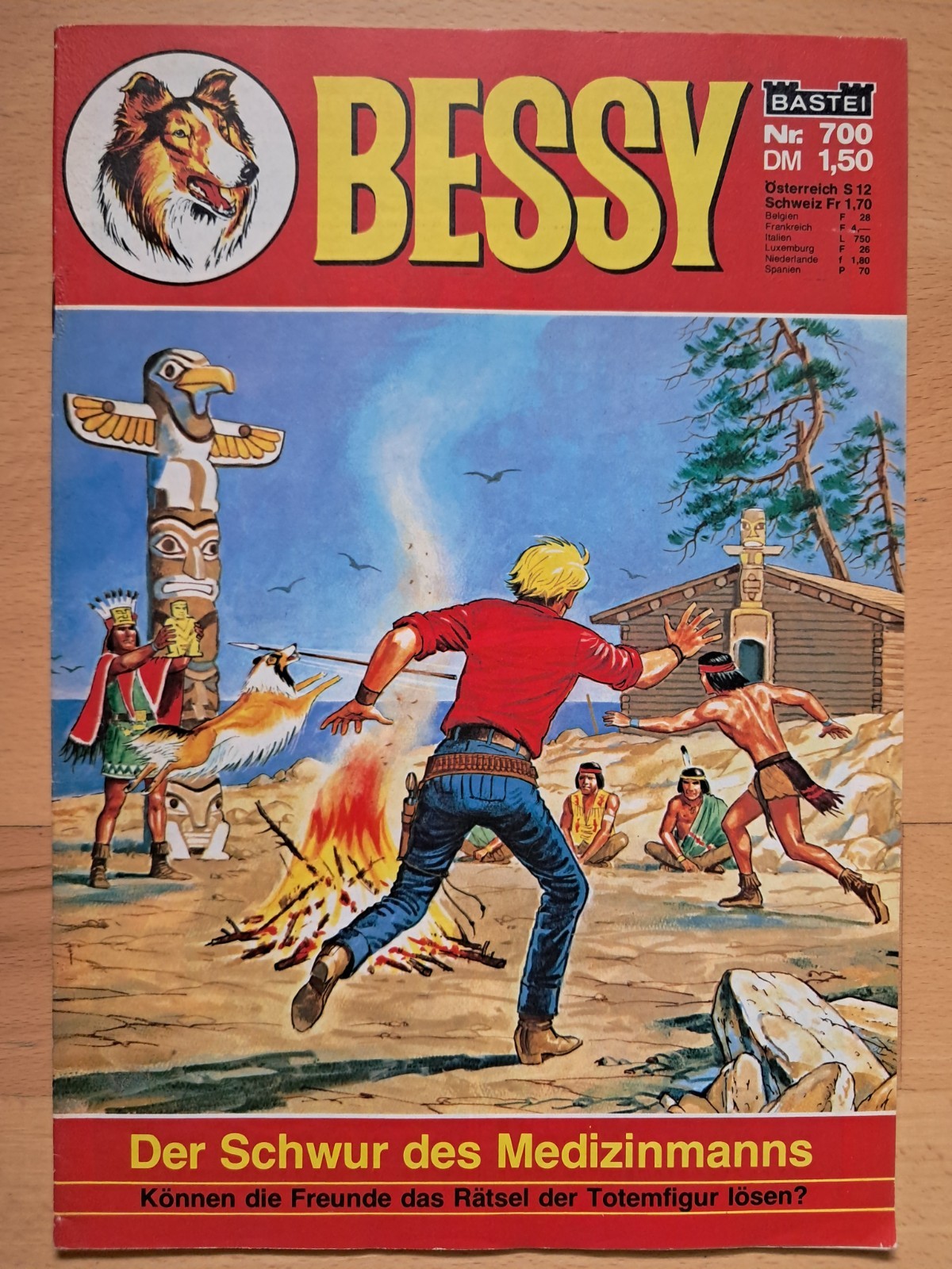 Bessy n.700 - TOP ORIGINALE PRIMA EDIZIONE WESTERN BASTEI COMIC Willy Vandersteen