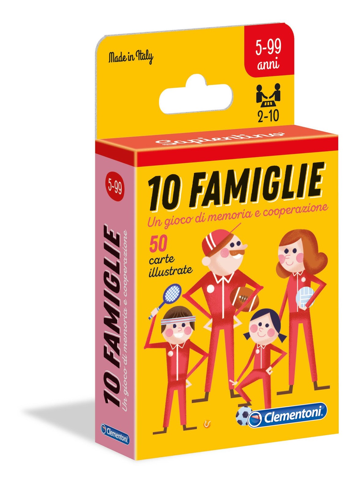 Merchandising Clementoni: Sapientino - 10 Famiglie