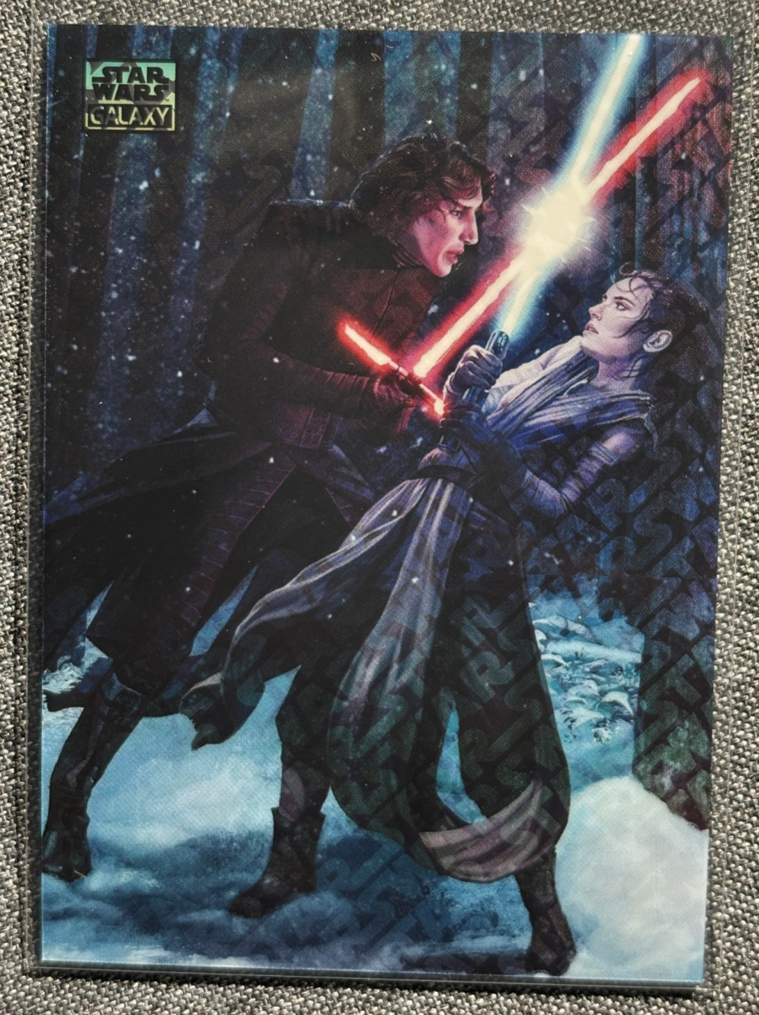 You Need A Teacher 2026 Topps Chrome Star Wars Galaxy LogoFractor /77 #52
