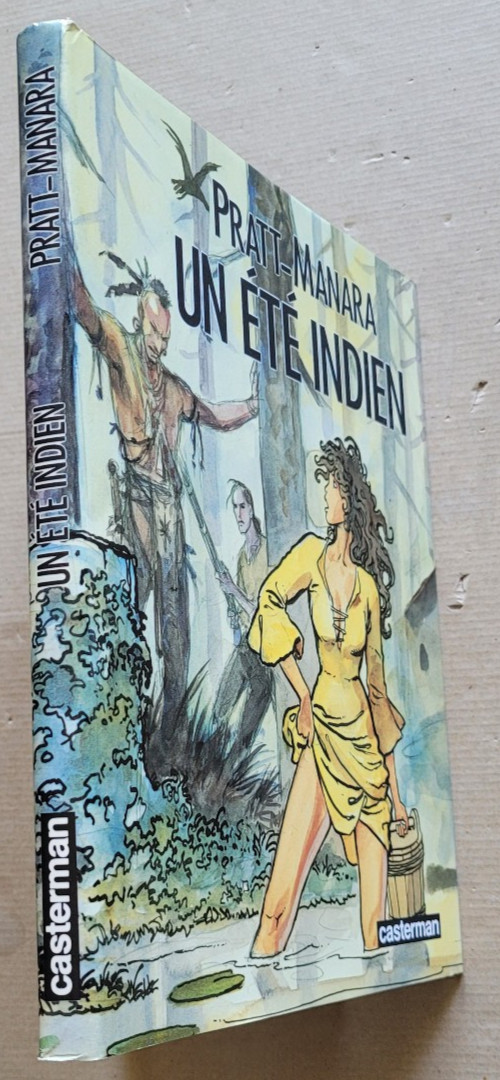 Un été indien MANARA PRATT éd Casterman impr. 3809 Janv 1987 EO Curiosa
