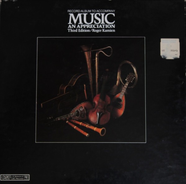 Various, Record Album To Accompany Music An Appreciation - Third Edition, (8xLP,