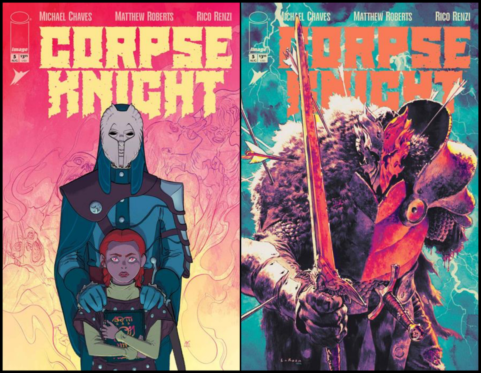 Corpse Knight #5 | Set di copertine A+B | FOC 8/3 prevendita 8/26 | Image Comics