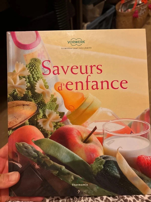 Livre thermomix saveurs d’enfance