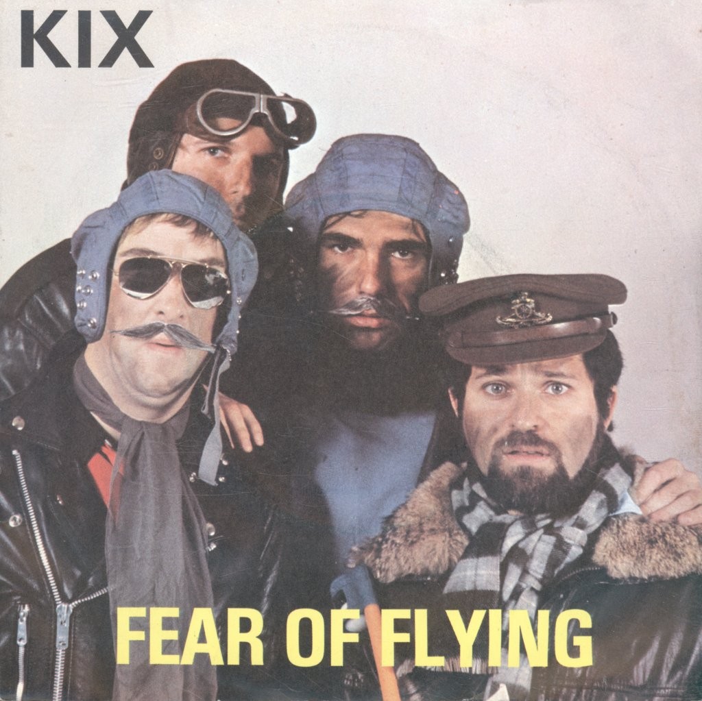 Kix Fear of Flying Vinile 7" UK Creole 45 RPM VG+ in Pic Sleeve