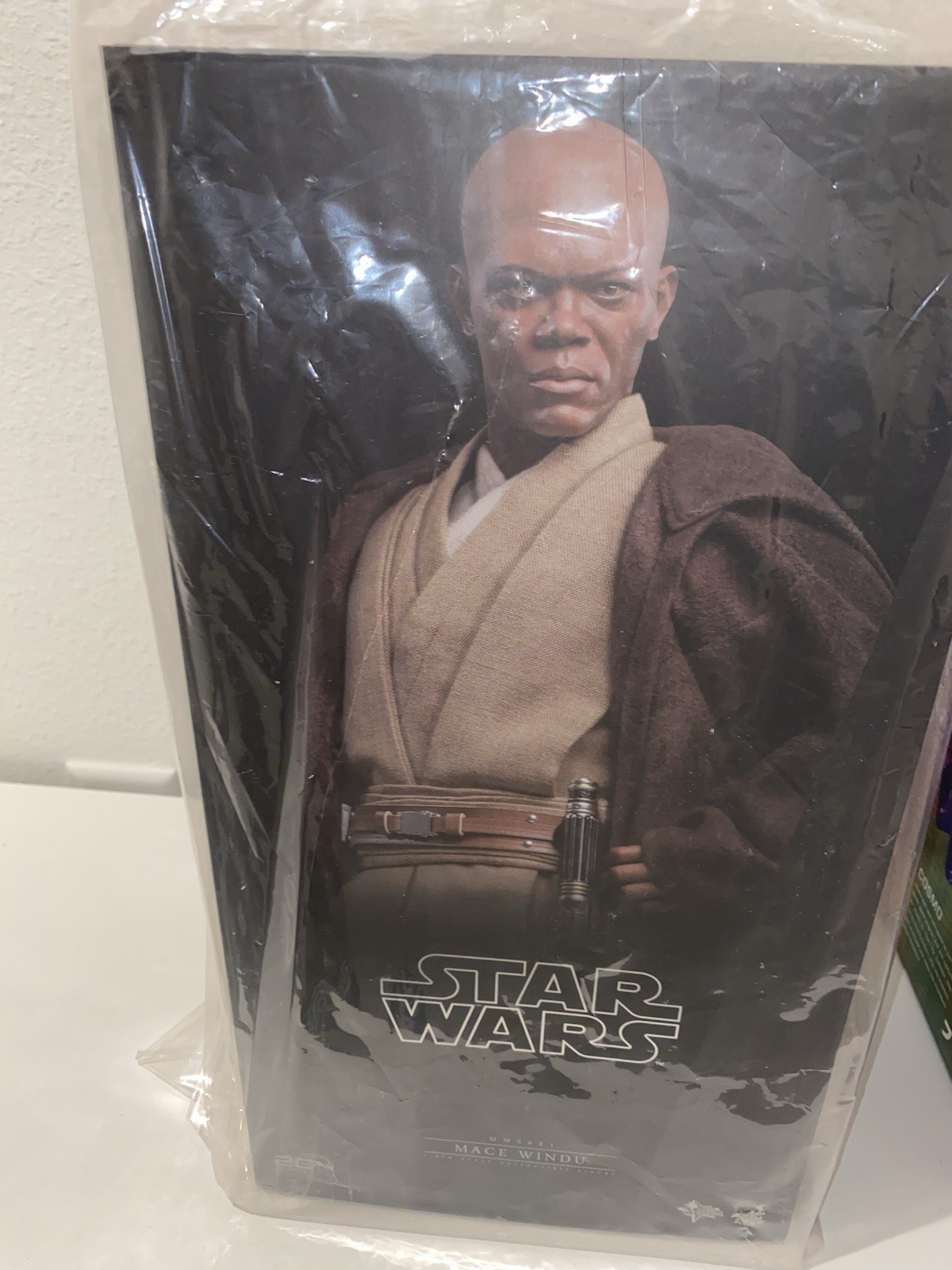 Hot Toys Star Wars Mace Windu MMS681 Modellino Scala 1/6 Attacco dei Cloni