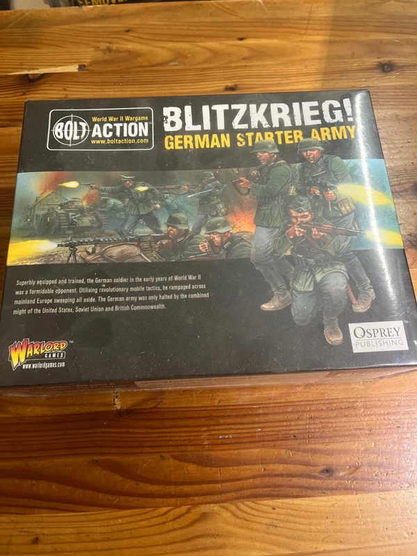le kit de démarrage Bolt Action: Blitzkrieg! German Heer Starter Army