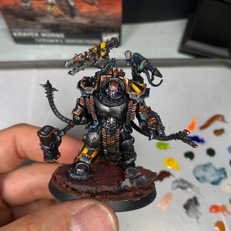 Kravek de los iron warriors