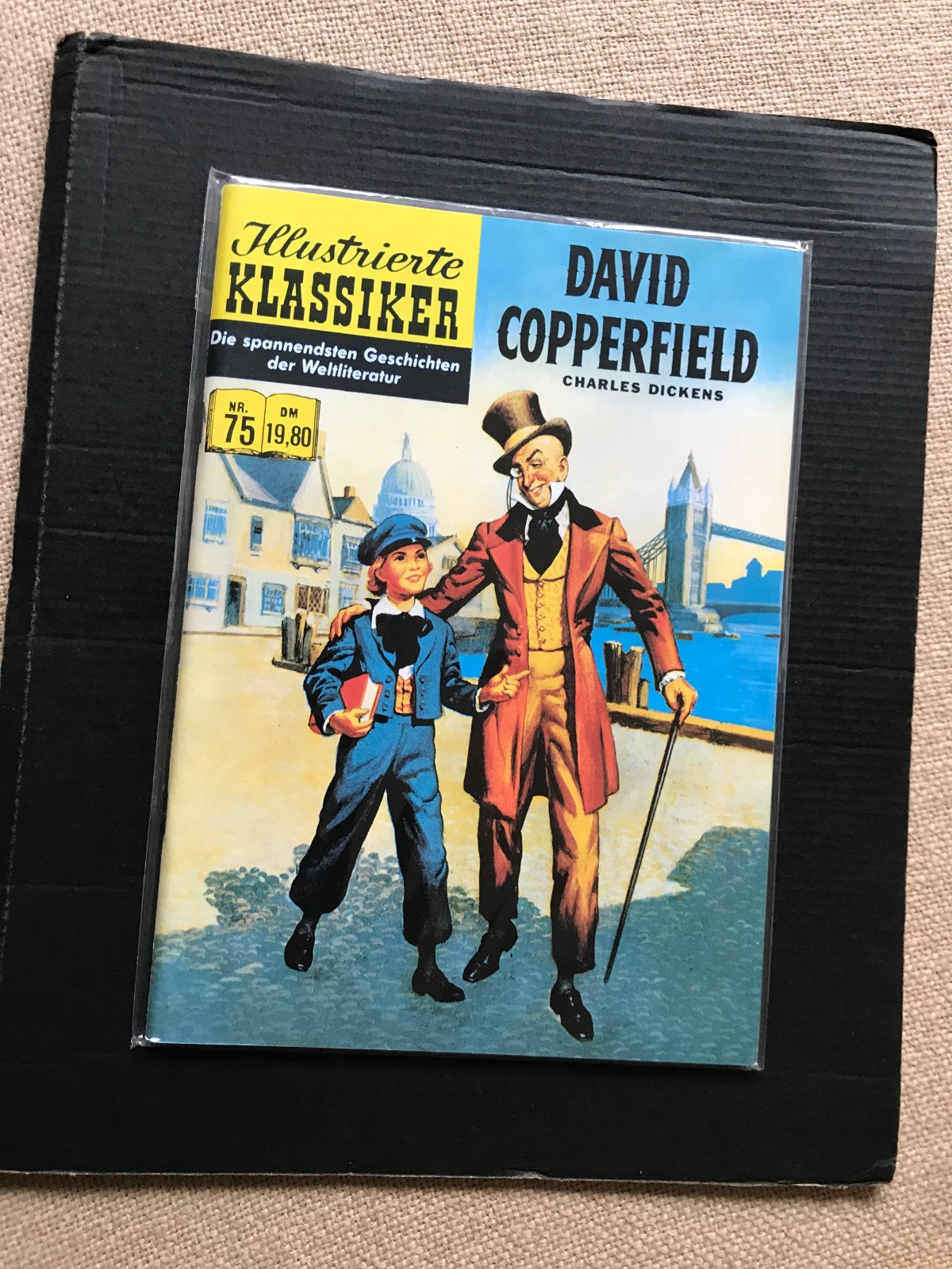 "Classici illustrati" Hethke n.75 David Copperefield ottimo in custodia
