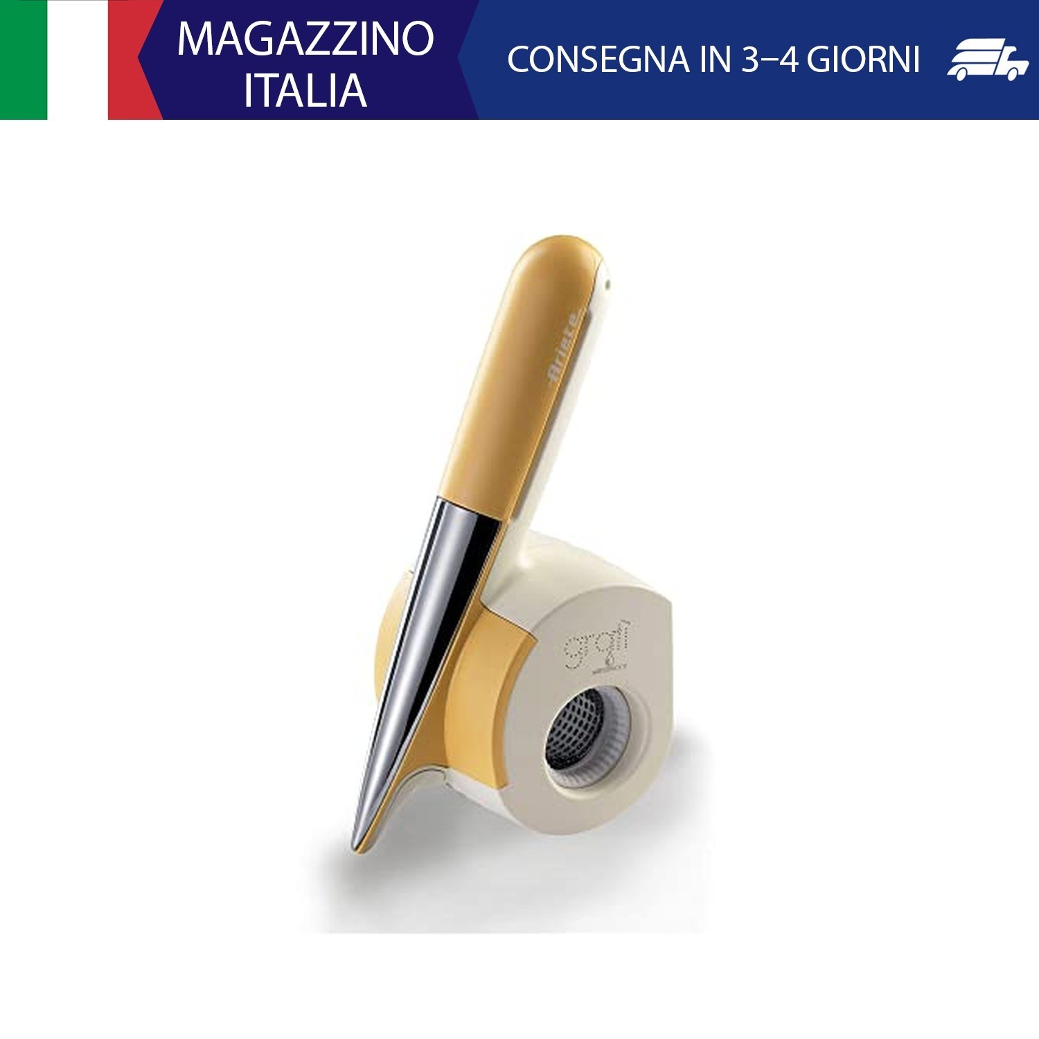 Ariete 457 Gratì Waterproof, Giallo/Bianco, One Size