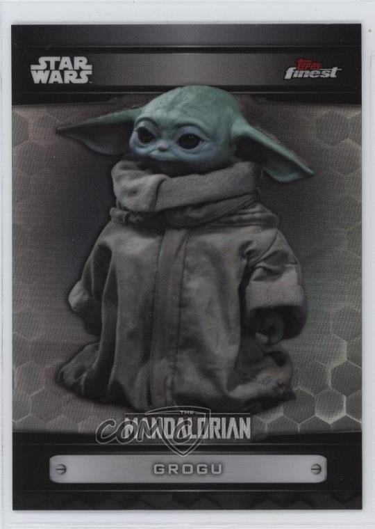 2022 Topps Finest Star Wars The Mandalorian Grogu #MD-1 1em1