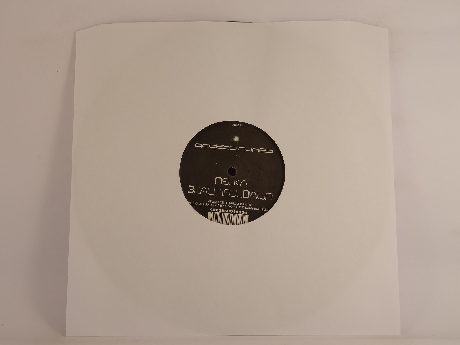 NELKA BEAUTIFUL DAWN (PLAIN SLEEVE) (423) 2 Track 12" Single plus Company Sleeve