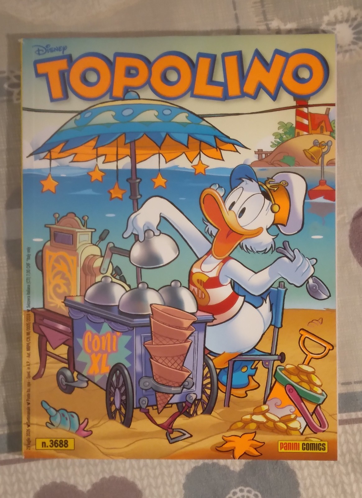TOPOLINO 3688 - PANINI DISNEY- FRECCERO- OTTIMO STATO- SPED GRATUITA