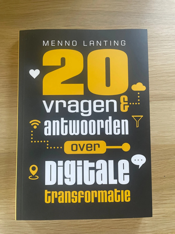 Boek 20 vragen & antwoorden digitale transformatie