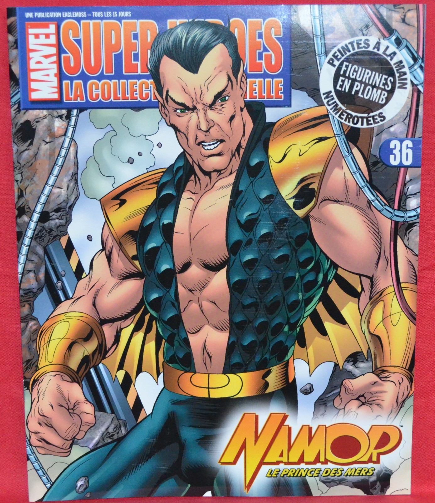 FASCICULE MARVEL SUPER HEROES N°36 NAMOR