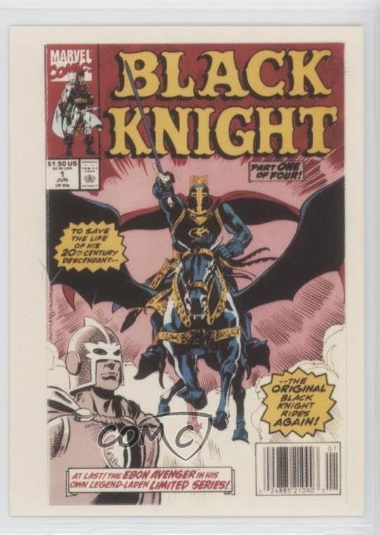 1991 Comic Images Marvel 1st Covers Series 2 Black Knight (Limited Series) 0c41