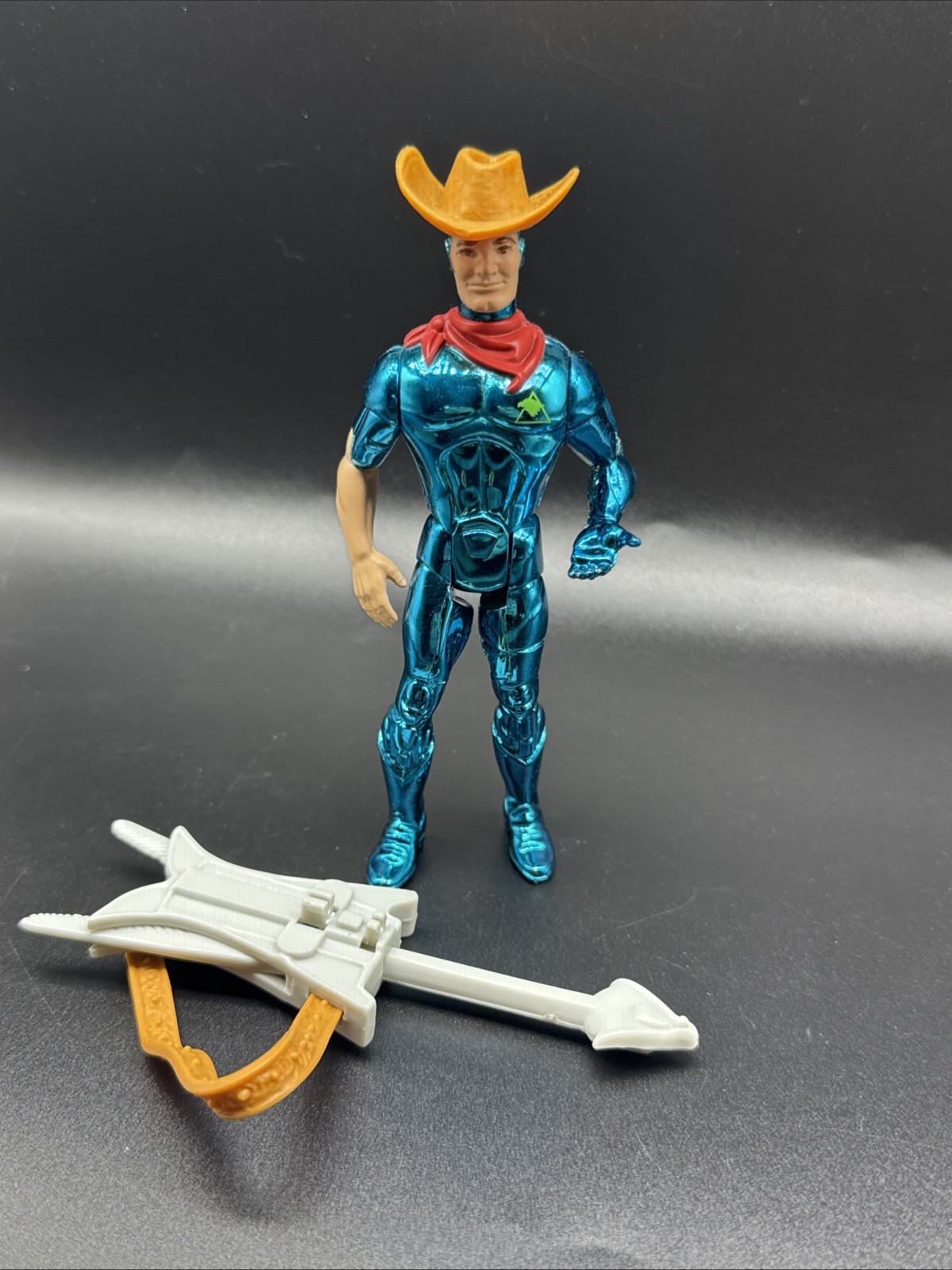 1986 Kenner SilverHawks Bluegrass w/ Side Man Guitar Bird Original Hat Complete
