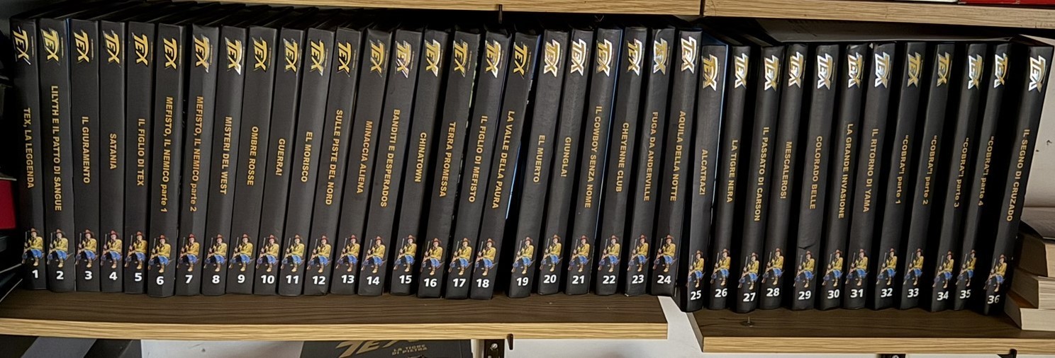 TEX WILLER - Le grandi storie. Collezione Completa 36 Vol.
