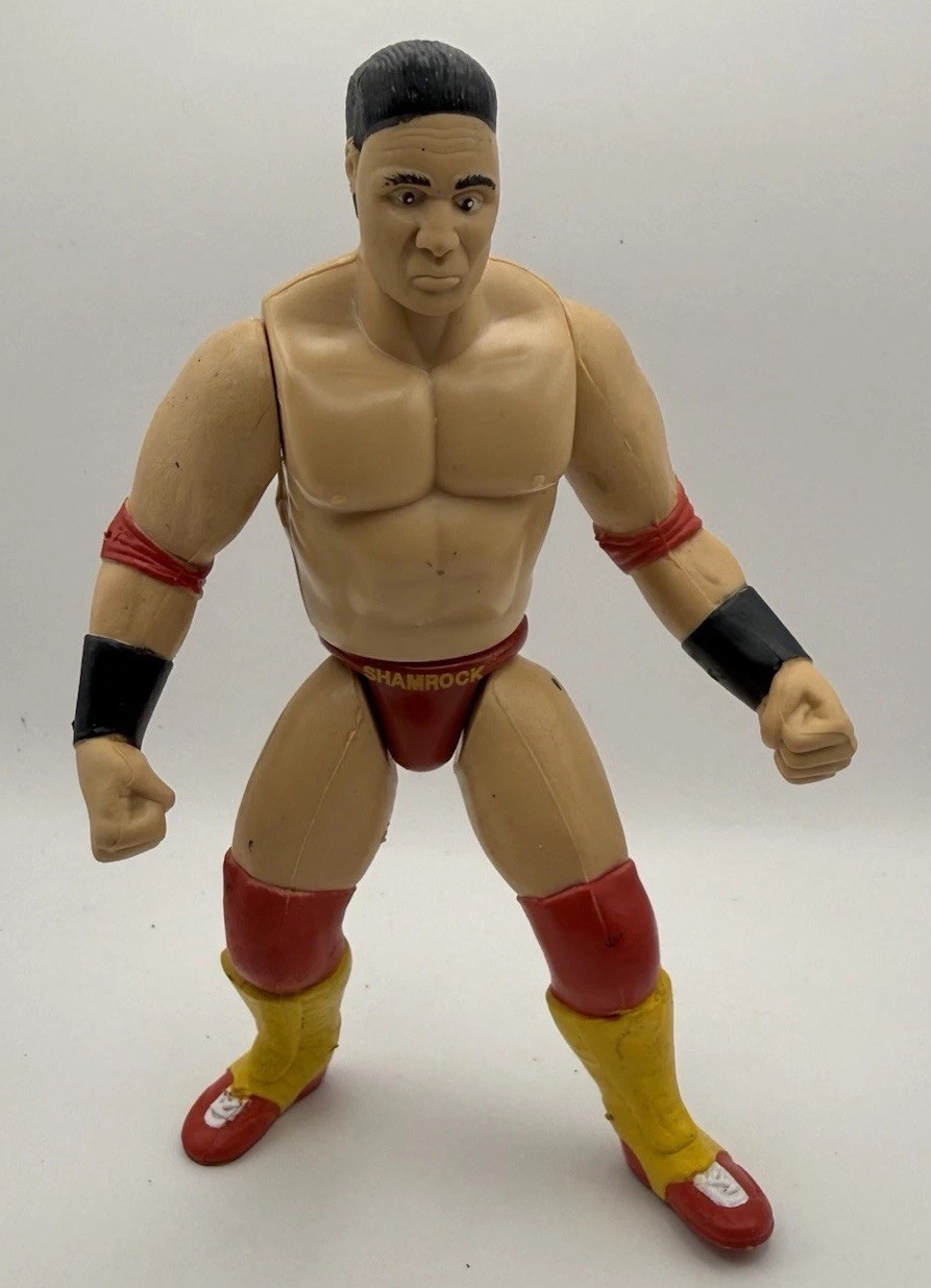 WWE 1997 Jakks Pacific Ken Shamrock Wrestling Figure Series 5 Superstars UFC