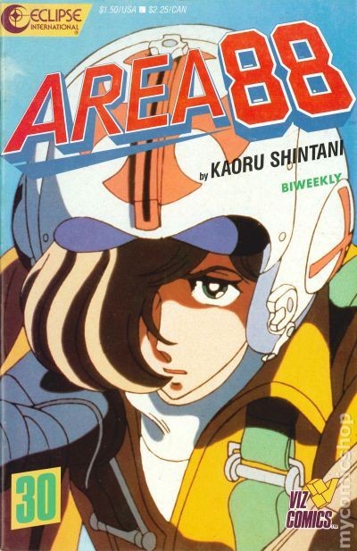 Area 88 #30 VF 8.0 1988 Immagine Stock