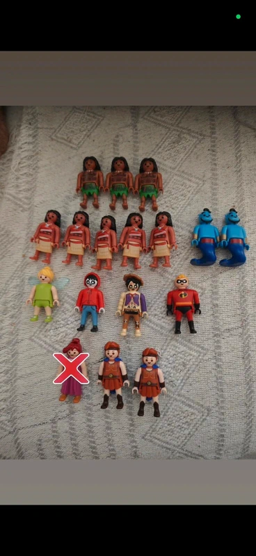 Figuras de la colección Disney X Playmobil