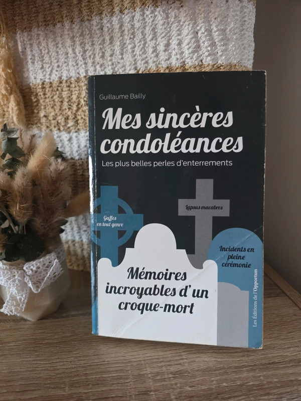 Mes sincères condoléances