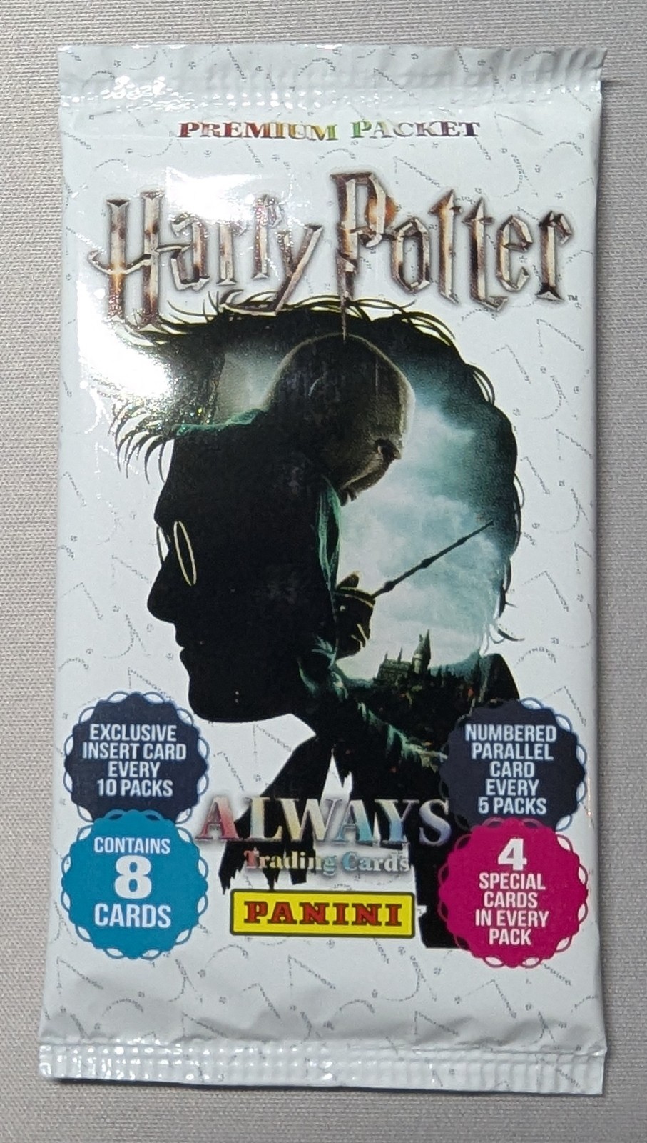 1 Sealed Pack 2026 Panini Harry Potter ALWAYS Premium Trading Cards