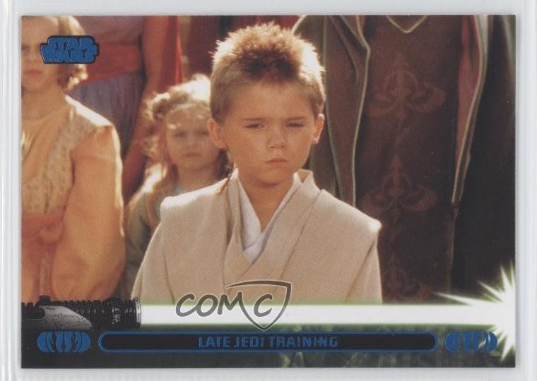 2013 Topps Star Wars Jedi Legacy Blue Late Training Anakin Skywalker #13A 4z5