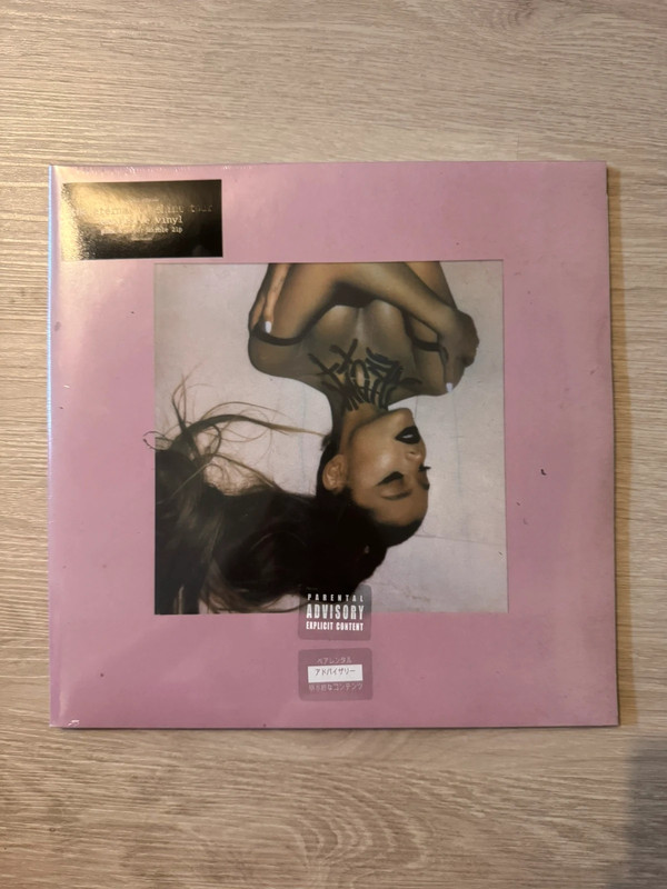 Ariana Grande Vinyl Thank U, Next Tour Pop Up Neu