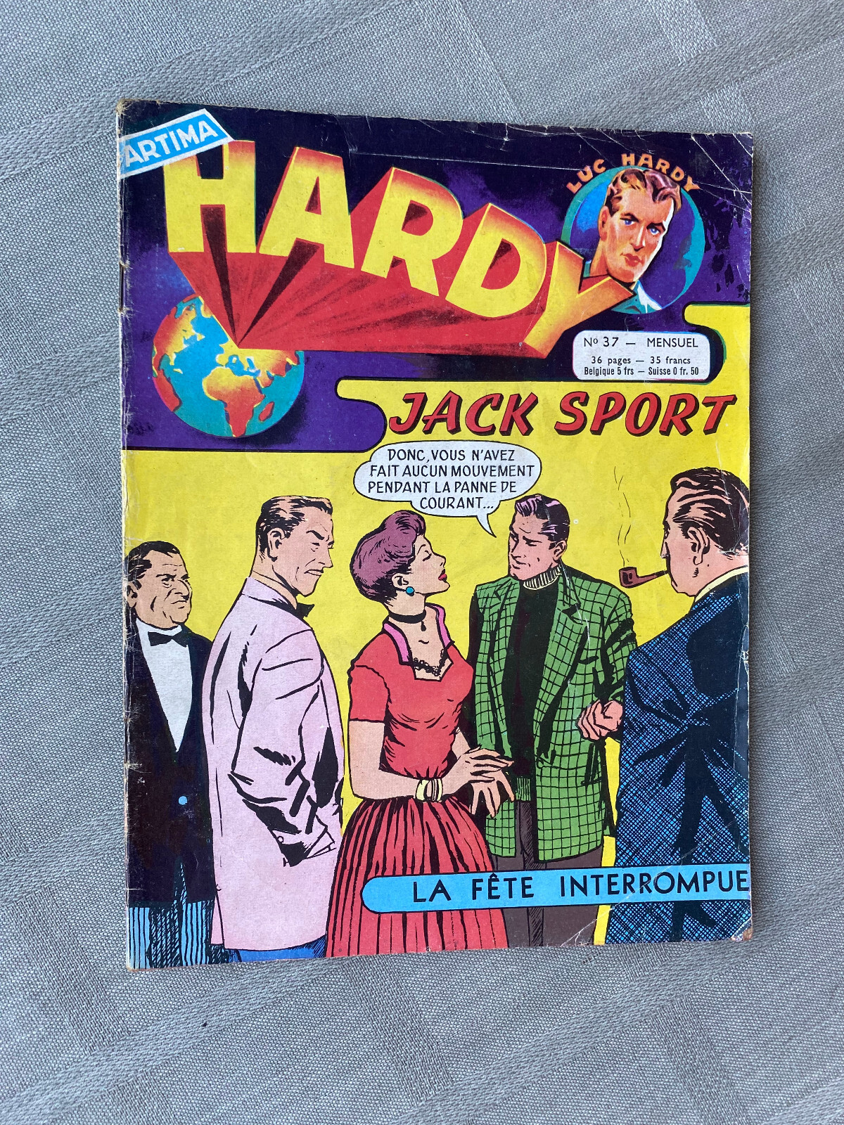 HARDY N°37 1Re SERIE ARTIMA 1958 In Buone Condizioni