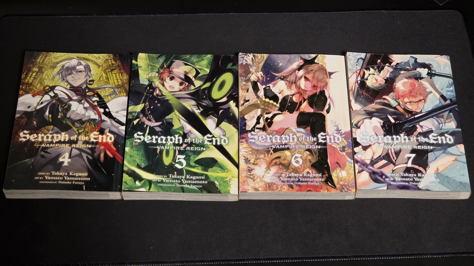 Lotto manga Seraph Of The End 4 5 6 7
