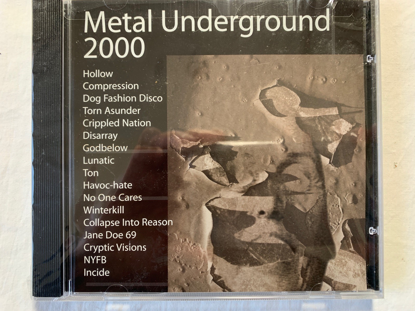 METAL UNDERGROUND 2000 CD RARE NEW Sealed ECLIPSE Various INCIDE HOLLOW DISARRAY