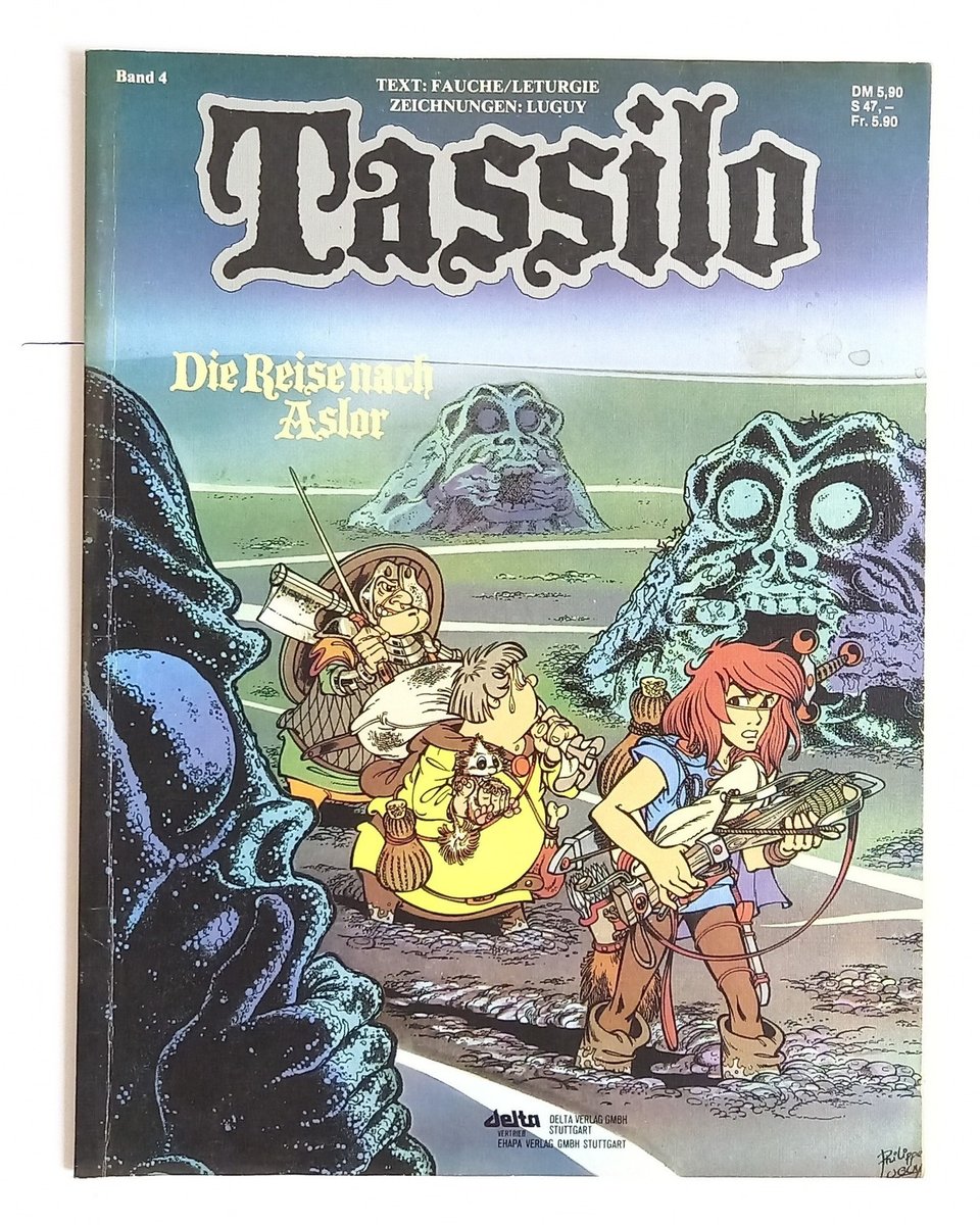 Tassilo Volume 4 - Il Viaggio ad Aslor - Fumetto - Vintage - Fauche/Leturgie