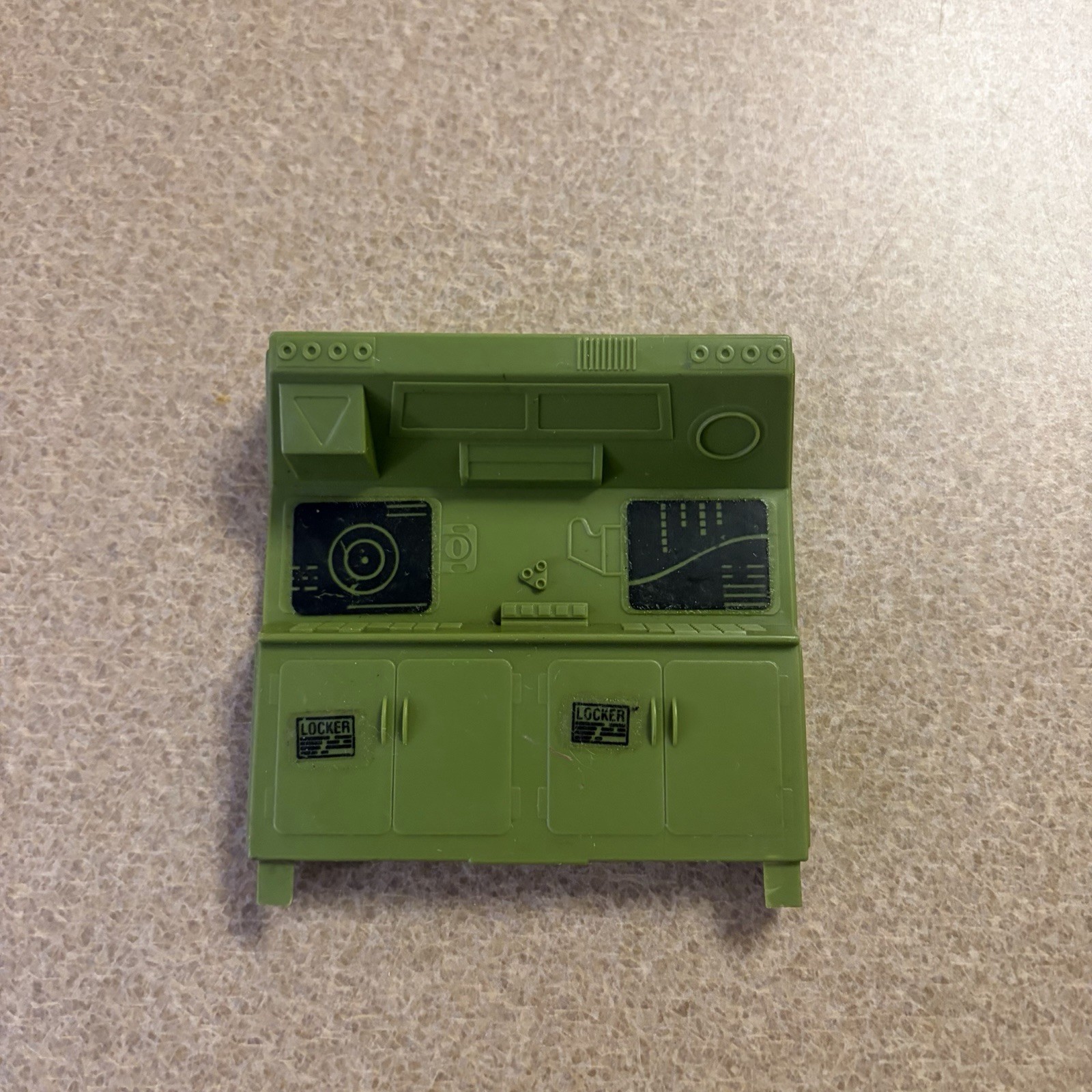 GI Joe USS Flagg Combat Computer Console Part Accessory Aircraft Carrier 1985