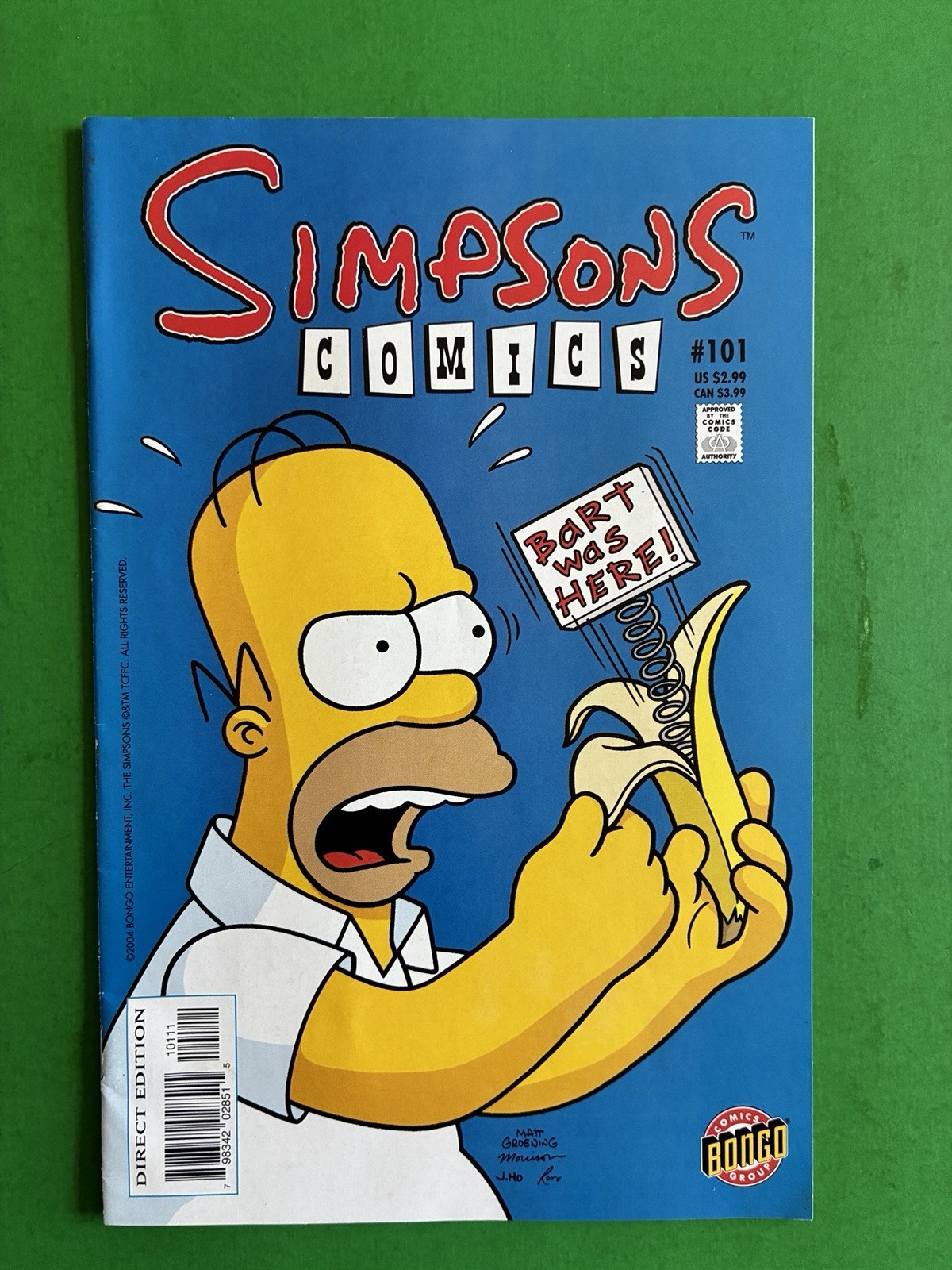 The Simpsons #101 (Bongo Comics 2004) Sofa So Good