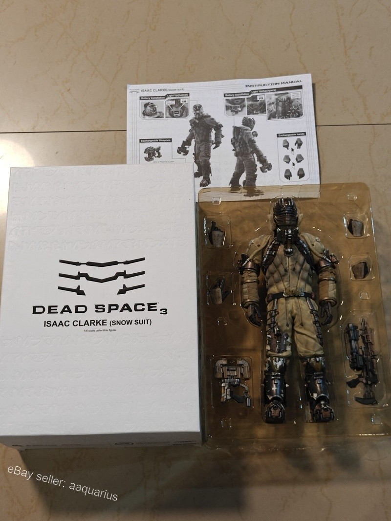 ThreeZero Isaac Clarke Dead Space Snow Suit 1/6 12'' LED Exclusive Head
