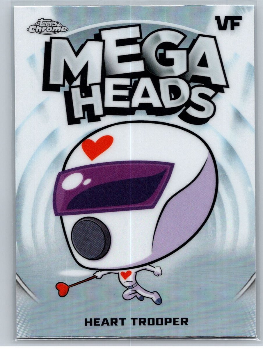 2026 Topps Chrome VeeFriends #M-12 Heart Trooper Mega Heads