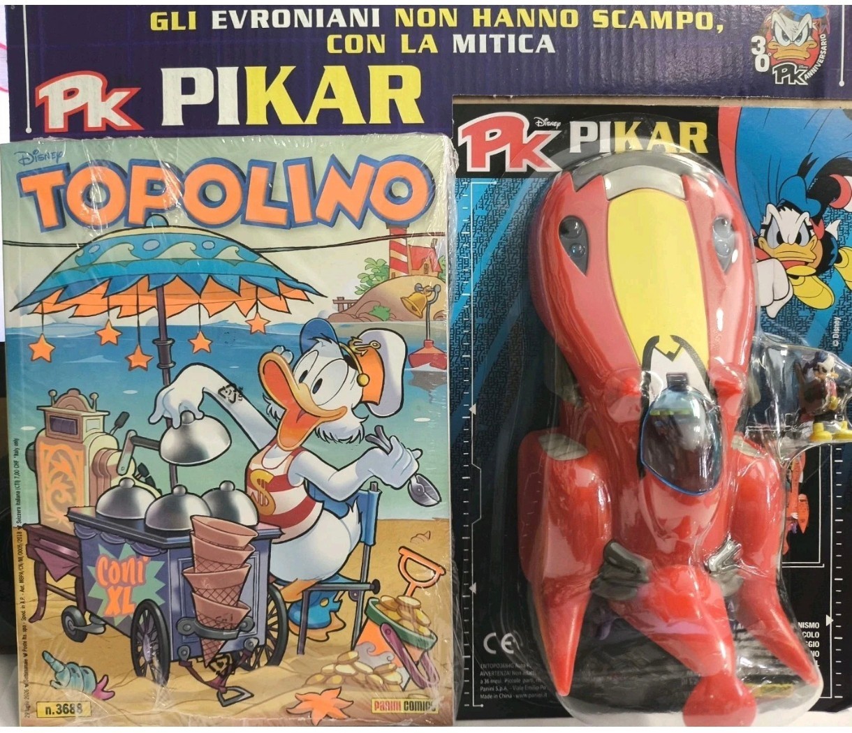 Topolino n.3688 con PK PIKAR